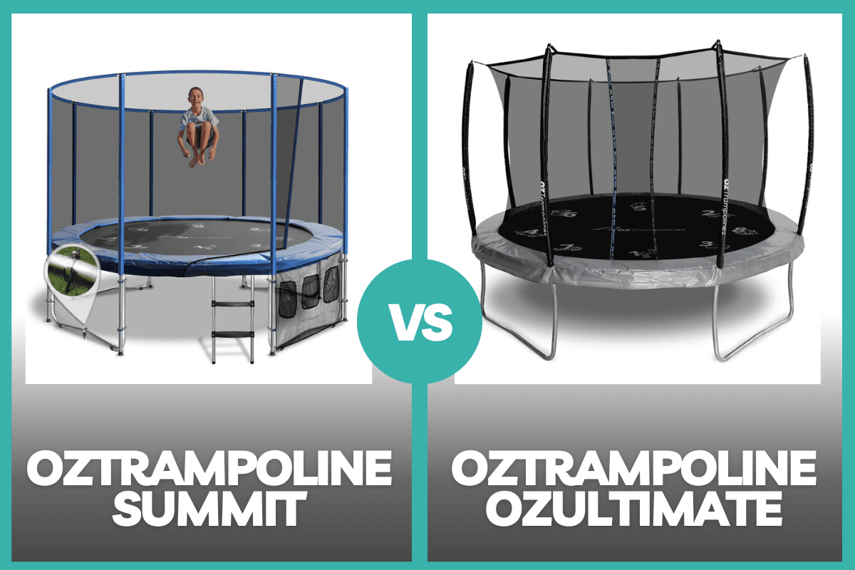 Oz Trampolines Summit vs OzUltimate – What's the Difference?