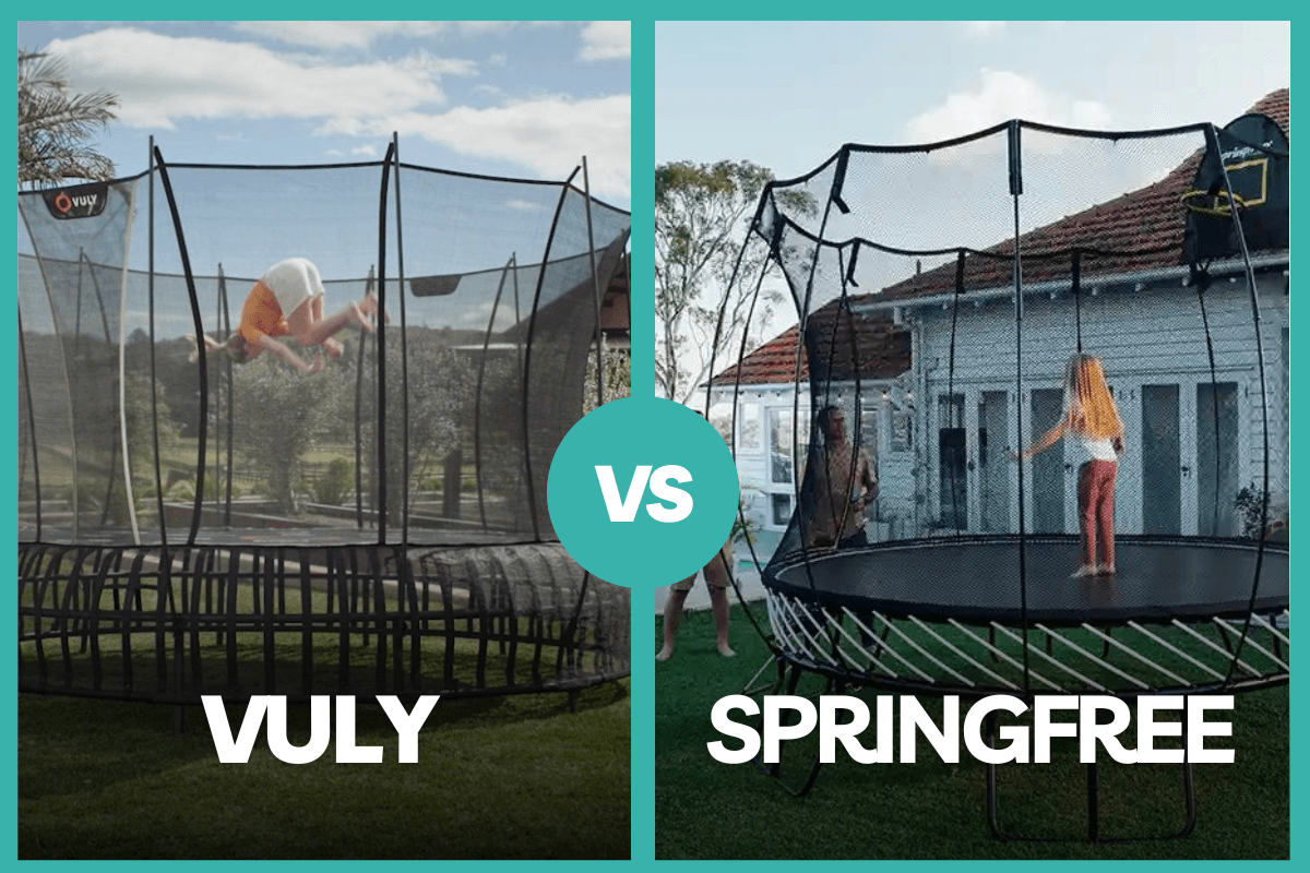 Vuly Thunder 2 vs Springfree Trampolines (2025 Models)